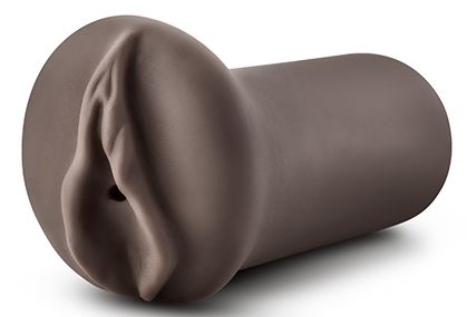 Коричневый мастубратор-вагина Nicole s Kitty - Blush Novelties - в Петрозаводске купить с доставкой