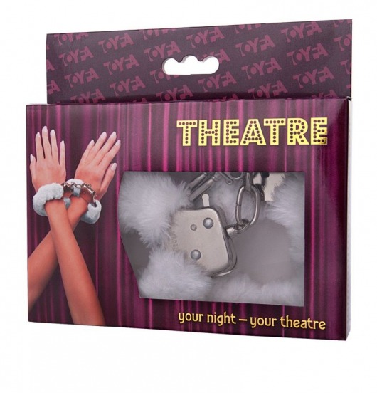 Наручники с белой меховой опушкой - ToyFa - купить с доставкой в Петрозаводске