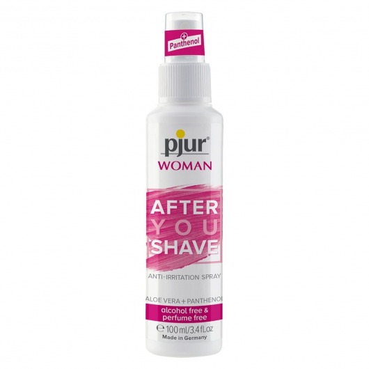 Спрей после бритья pjur WOMAN After You Shave Spray - 100 мл. - Pjur - купить с доставкой в Петрозаводске