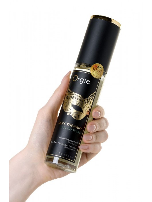 Минеральное массажное масло Orgie Sexy Therapy Afrodisiac - 200 мл. - ORGIE - купить с доставкой в Петрозаводске