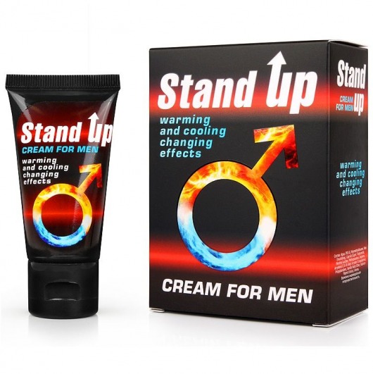 Возбуждающий крем для мужчин Stand Up - 25 гр. - Биоритм - купить с доставкой в Петрозаводске
