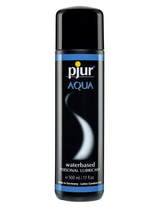 Увлажняющий лубрикант pjur AQUA - 500 мл. - Pjur - купить с доставкой в Петрозаводске
