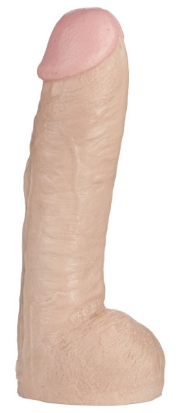Огромная насадка-реалистик Vac-U-Lock Realistic Hung - 31,7 см. - Doc Johnson - купить с доставкой в Петрозаводске