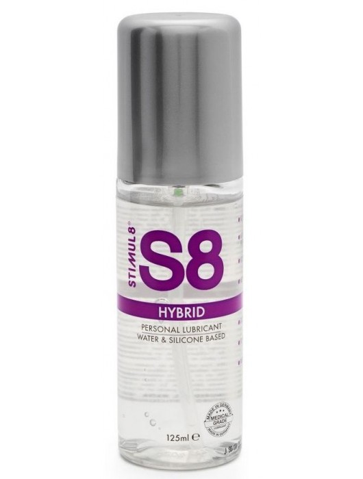 Интимная смазка на водно-силиконовой основе S8 Hybrid - 125 мл. - Stimul8 - купить с доставкой в Петрозаводске