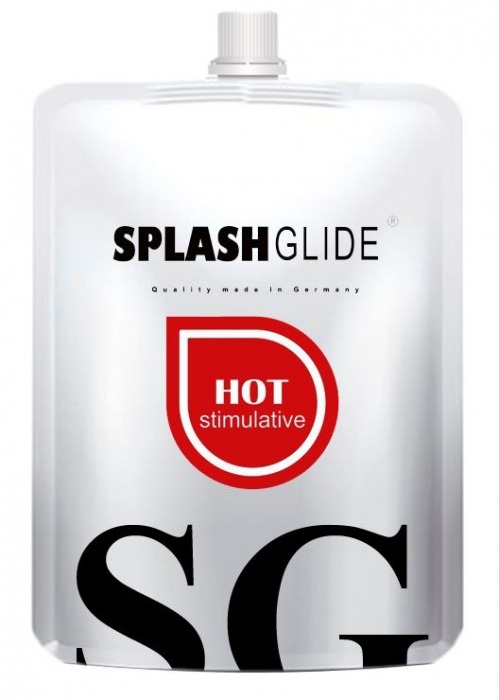 Возбуждающий лубрикант на водной основе Splashglide Hot Stimulative - 100 мл. - Splashglide - купить с доставкой в Петрозаводске