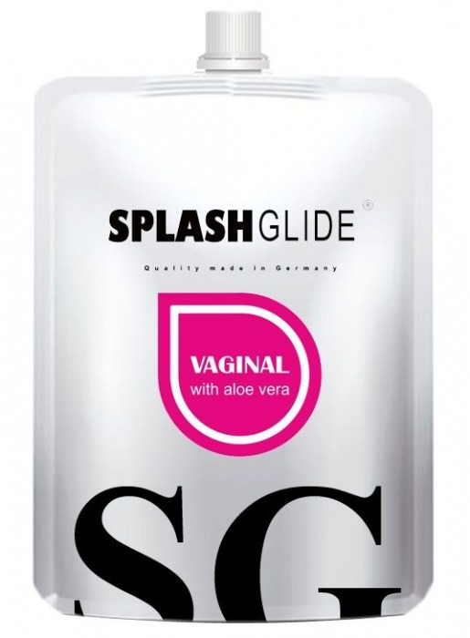 Ухаживающий лубрикант на водной основе Splashglide Vaginal With Aloe Vera - 100 мл. - Splashglide - купить с доставкой в Петрозаводске