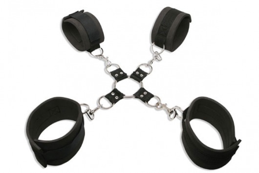 Наручники и наножники с фиксацией Extreme Hog-Tie Kit - Pipedream - купить с доставкой в Петрозаводске