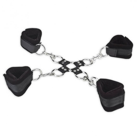 Комплект для сковывания из 5 предметов - Lux Fetish - купить с доставкой в Петрозаводске