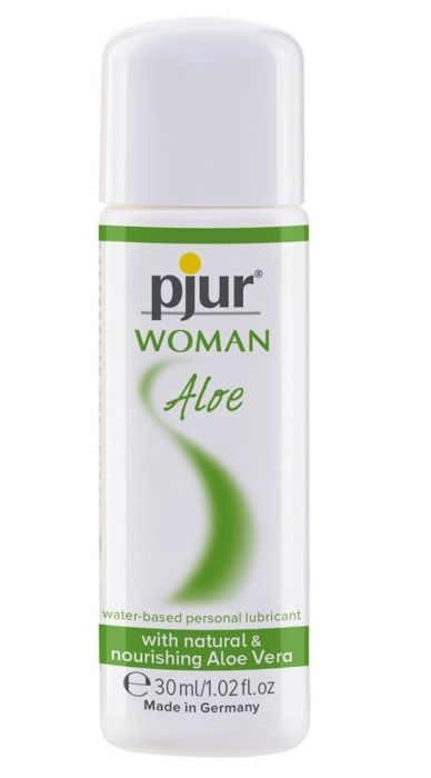 Лубрикант на водной основе pjur WOMAN Aloe - 30 мл. - Pjur - купить с доставкой в Петрозаводске