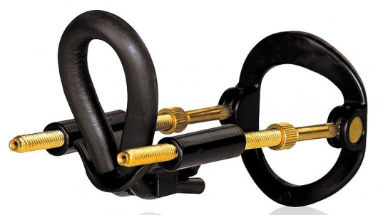 Черный экстендер-растяжитель пениса - Sex Expert - в Петрозаводске купить с доставкой