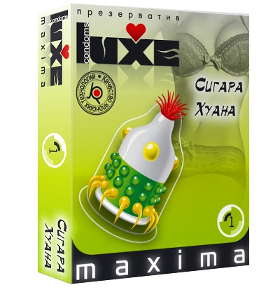 Презерватив LUXE Maxima  Сигара Хуана  - 1 шт. - Luxe - купить с доставкой в Петрозаводске