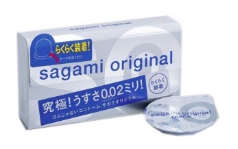 Ультратонкие презервативы Sagami Original QUICK - 6 шт. - Sagami - купить с доставкой в Петрозаводске