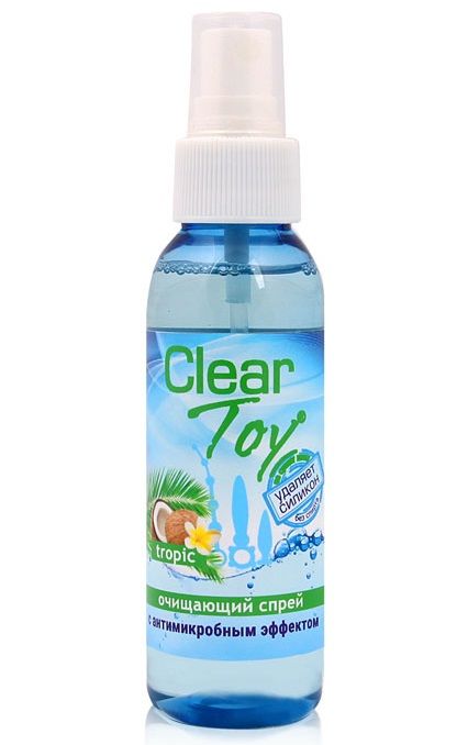 Очищающий спрей для игрушек CLEAR TOY Tropic - 100 мл. - Биоритм - купить с доставкой в Петрозаводске