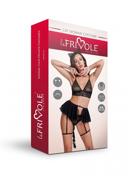Пикантный костюм игривой кошечки - Le Frivole купить с доставкой