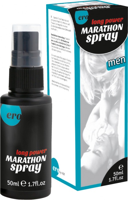 Пролонгирующий спрей для мужчин Long Power Marathon Spray - 50 мл. - Ero - купить с доставкой в Петрозаводске