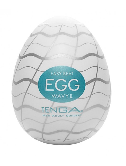 Мастурбатор-яйцо EGG Wavy II - Tenga - в Петрозаводске купить с доставкой