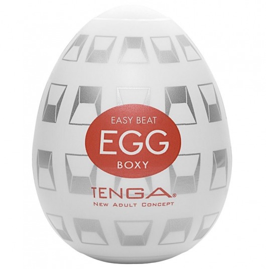 Мастурбатор-яйцо EGG Boxy - Tenga - в Петрозаводске купить с доставкой