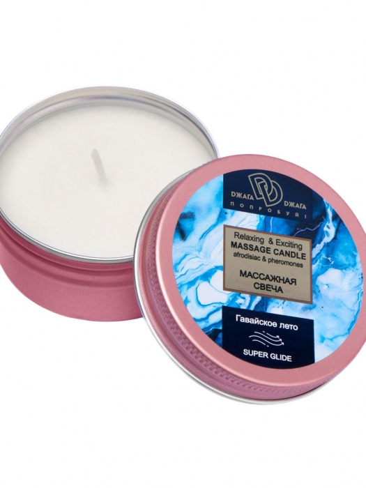 Массажная свеча  Гавайское лето - БиоМед - купить с доставкой в Петрозаводске