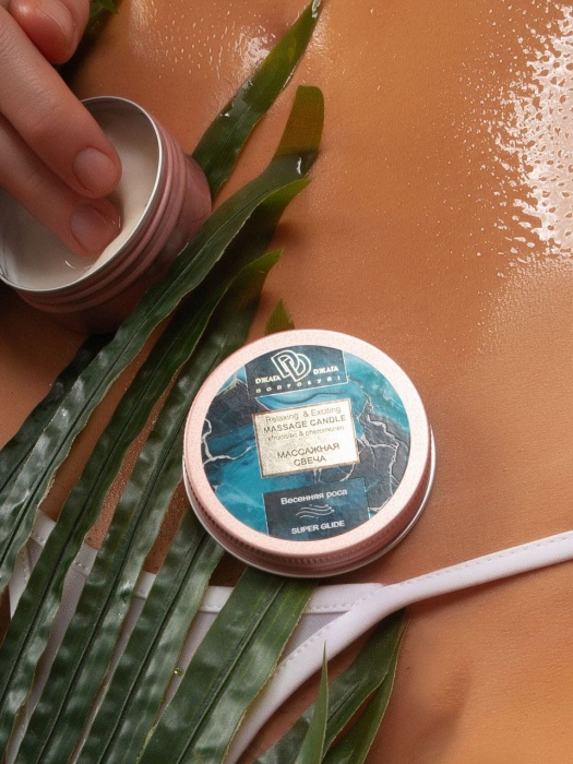 Массажная свеча  Весенняя роса - БиоМед - купить с доставкой в Петрозаводске