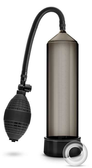 Черная вакуумная помпа VX101 Male Enhancement Pump - Blush Novelties - в Петрозаводске купить с доставкой