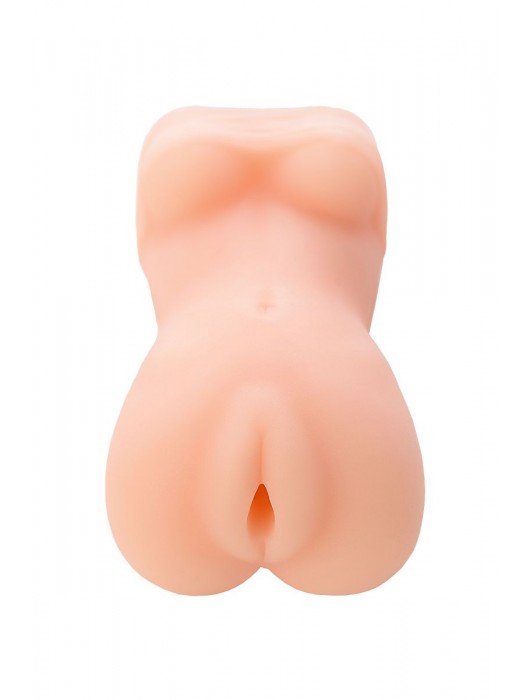 Телесный мастурбатор в виде женской фигурки - Toyfa Basic - в Петрозаводске купить с доставкой