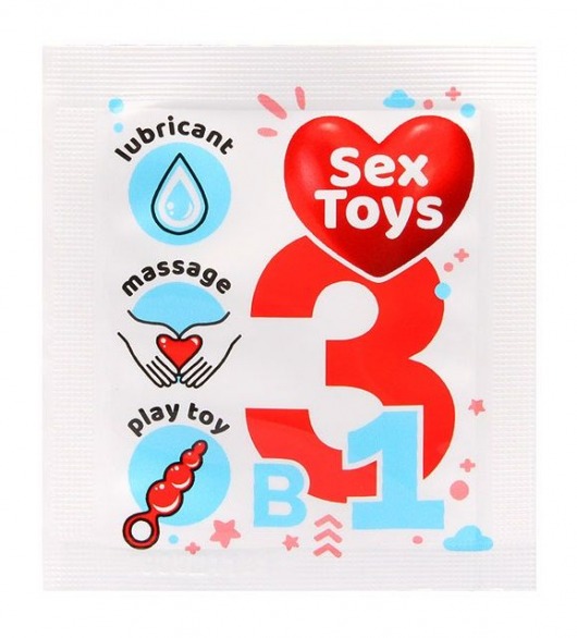 Гель-лубрикант на водной основе Sex Toys - 4 гр. - Биоритм - купить с доставкой в Петрозаводске