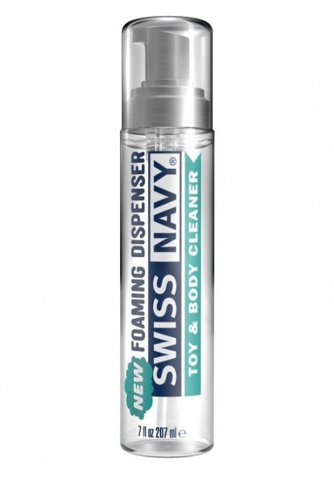 Очищающая пенка для игрушек и тела Swiss Navy Toy   Body Cleaner Foamer - 207 мл. - Swiss navy - купить с доставкой в Петрозаводске