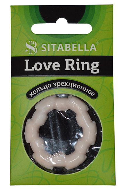 Фигурное эрекционное кольцо из киберкожи - Sitabella - в Петрозаводске купить с доставкой