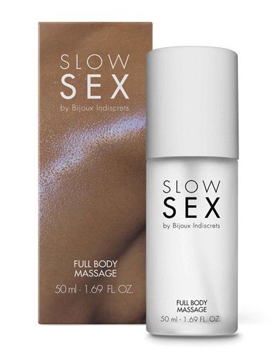 Массажный гель Slow Sex Full Body Massage - 50 мл. - Bijoux Indiscrets - купить с доставкой в Петрозаводске