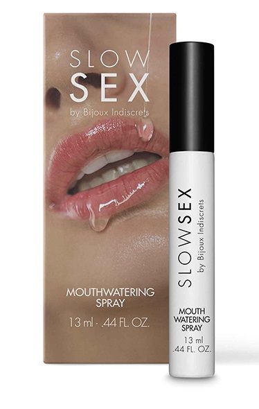 Спрей для усиления слюноотделения Slow Sex Mouthwatering Spray - 13 мл. - Bijoux Indiscrets - купить с доставкой в Петрозаводске