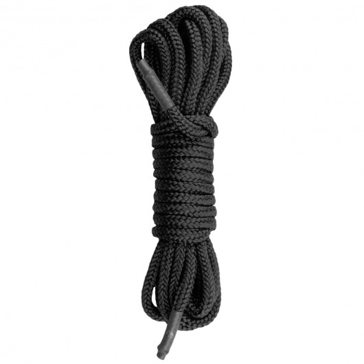 Черная веревка для бондажа Easytoys Bondage Rope - 5 м. - Easy toys - купить с доставкой в Петрозаводске