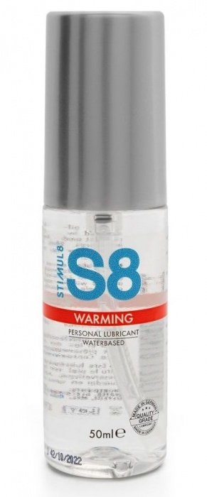 Cогревающий лубрикант на водной основе Stimul8 Warming Lube - 50 мл. - Stimul8 - купить с доставкой в Петрозаводске