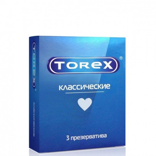 Гладкие презервативы Torex  Классические  - 3 шт. - Torex - купить с доставкой в Петрозаводске