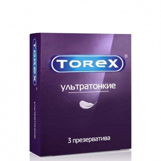 Презервативы Torex  Ультратонкие  - 3 шт. - Torex - купить с доставкой в Петрозаводске