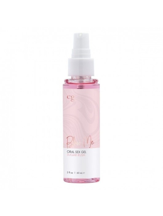 Гель для орального секса Sugar Rush с ароматом сладкой ваты - 60 мл. - CG - купить с доставкой в Петрозаводске