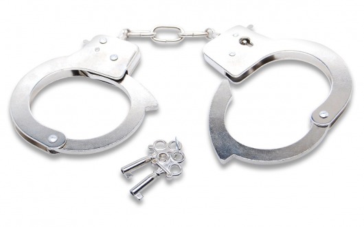 Наручники с ключами Official Handcuffs - Pipedream - купить с доставкой в Петрозаводске