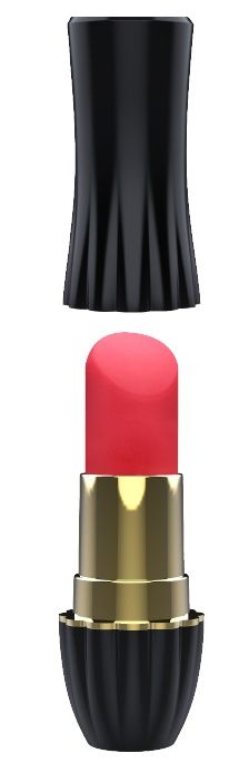 Клиторальный стимулятор-помада LIPSTICK - 9,3 см. - Dream Toys - купить с доставкой в Петрозаводске