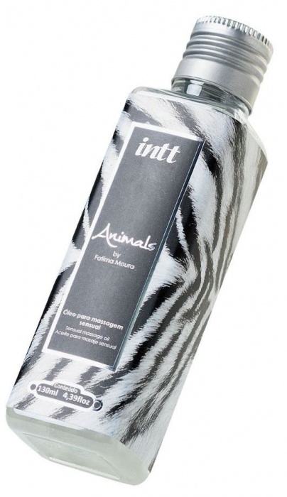 Массажное масло ANIMALS by Fatima Moura с возбуждающим эффектом - 130 мл. - INTT - купить с доставкой в Петрозаводске