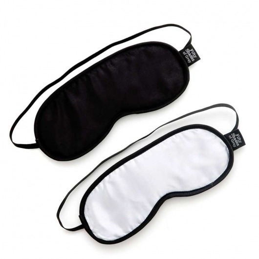 Набор из двух масок на глаза Soft Blindfold Twin Pack - Fifty Shades of Grey - купить с доставкой в Петрозаводске