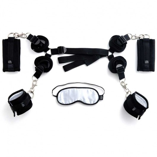 Комплект бондажа Under The Bed Restraints Kit - Fifty Shades of Grey - купить с доставкой в Петрозаводске