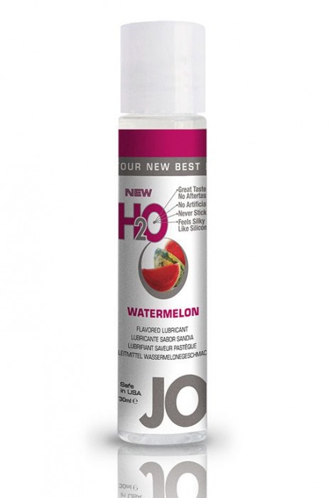 Лубрикант с ароматом арбуза JO Flavored Watermelon - 30 мл. - System JO - купить с доставкой в Петрозаводске