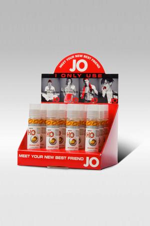 Лубрикант с ароматом персика JO Flavored Peachy Lips - 30 мл. - System JO - купить с доставкой в Петрозаводске