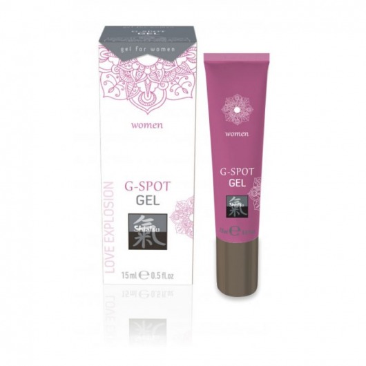 Возбуждающий интимный гель G-SPOT GEL - 15 мл. - Shiatsu - купить с доставкой в Петрозаводске