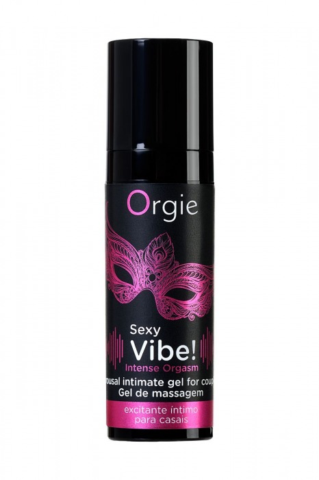 Гель для массажа ORGIE Sexy Vibe Intense Orgasm - 15 мл. - ORGIE - купить с доставкой в Петрозаводске