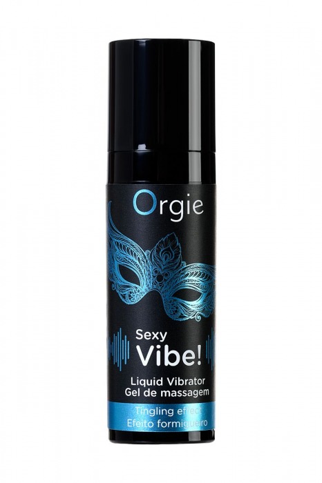 Гель для массажа ORGIE Sexy Vibe Liquid Vibrator с эффектом вибрации - 15 мл. - ORGIE - купить с доставкой в Петрозаводске