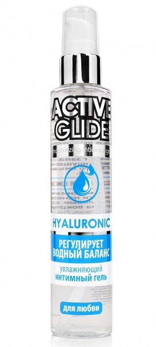 Увлажняющий интимный гель Active Glide Hyaluronic - 100 гр. - Биоритм - купить с доставкой в Петрозаводске