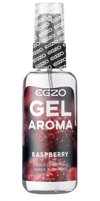 Интимный лубрикант EGZO AROMA с ароматом малины - 50 мл. - EGZO - купить с доставкой в Петрозаводске