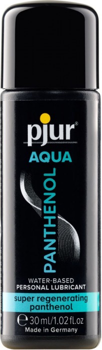 Лубрикант на водной основе с пантенолом pjur AQUA Panthenol - 30 мл. - Pjur - купить с доставкой в Петрозаводске