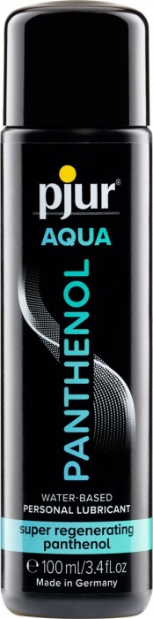 Лубрикант на водной основе с пантенолом pjur AQUA Panthenol - 100 мл. - Pjur - купить с доставкой в Петрозаводске