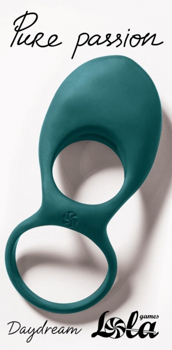 Зеленое эрекционное виброкольцо Daydream - Lola Games - в Петрозаводске купить с доставкой